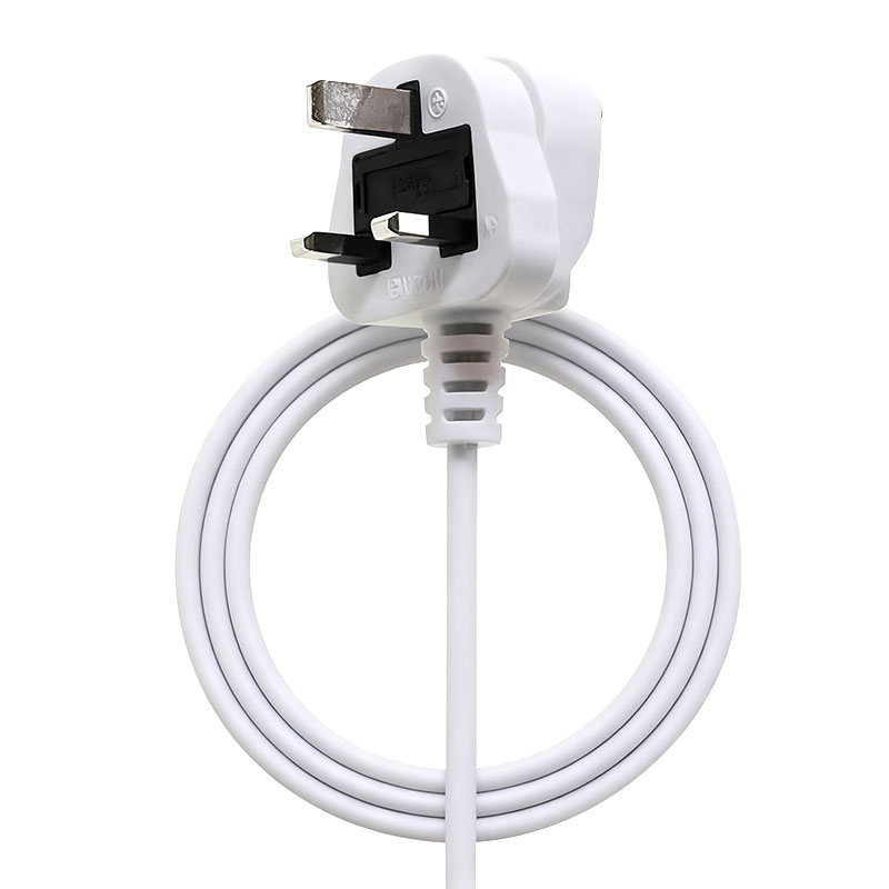 3-poliger Netzstecker nach britischem Standard, 250-V-Wechselstrom-Netzkabel