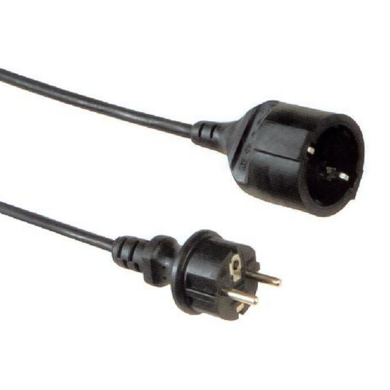 Robustes, gut sichtbares europäisches Stecker-Verlängerungskabel FP-726, FP-706, FP-710