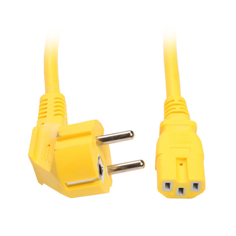 Robustes, gut sichtbares europäisches Stecker-Verlängerungskabel FP-726, FP-706, FP-710