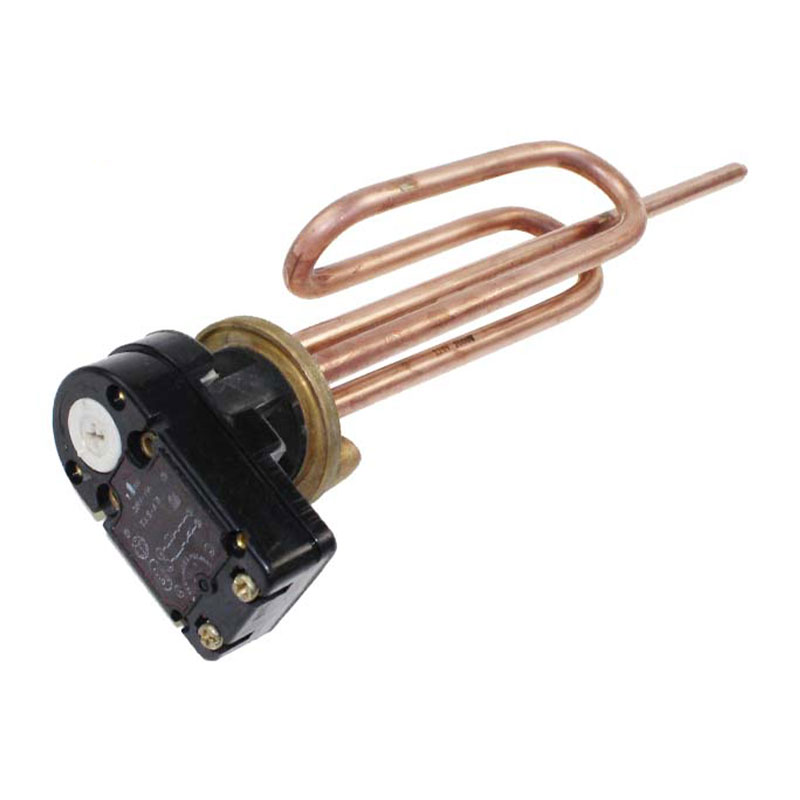 FP-559 Wasserheizelement aus vernickeltem Kupferrohr mit einstellbarem Thermostat